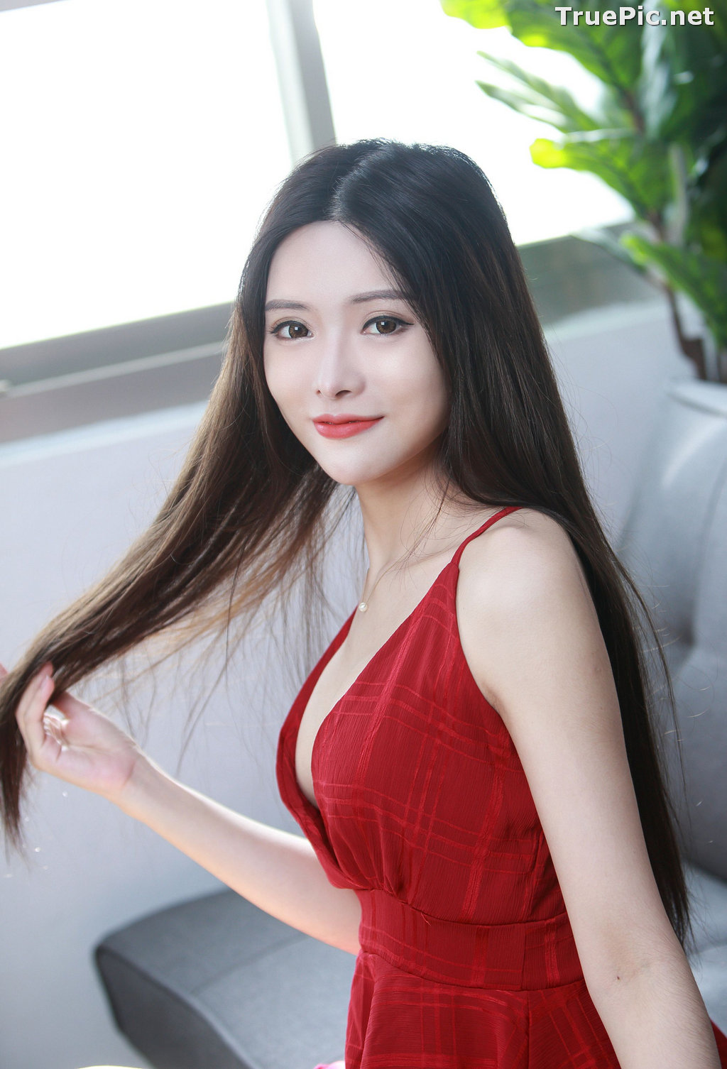 Image Taiwanese Model – 莊舒潔 (ViVi) – Sexy and Beautiful Christmas Girl - TruePic.net - Picture-6