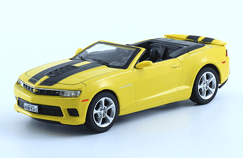 chevrolet collection, coleção chevrolet, chevrolet camaro conversível 1:43