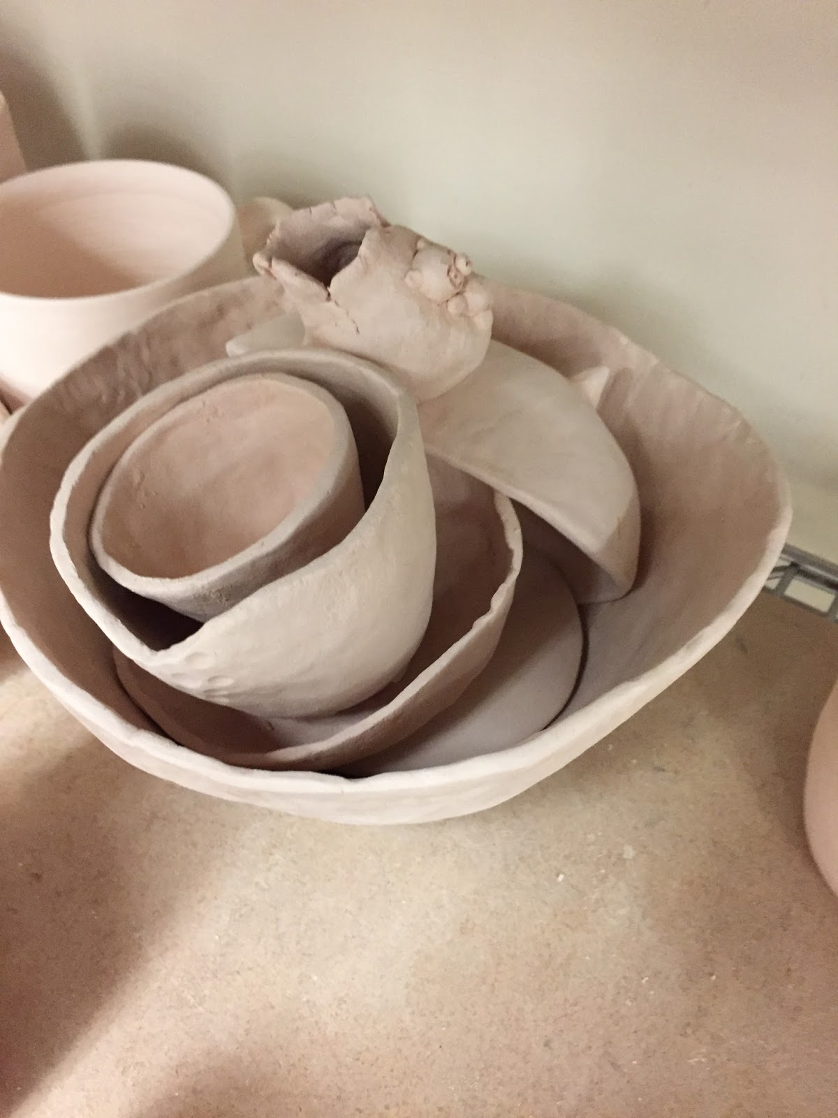 The Succulents and Pottery Compulsion: My First Jamaica Clay Body Pieces