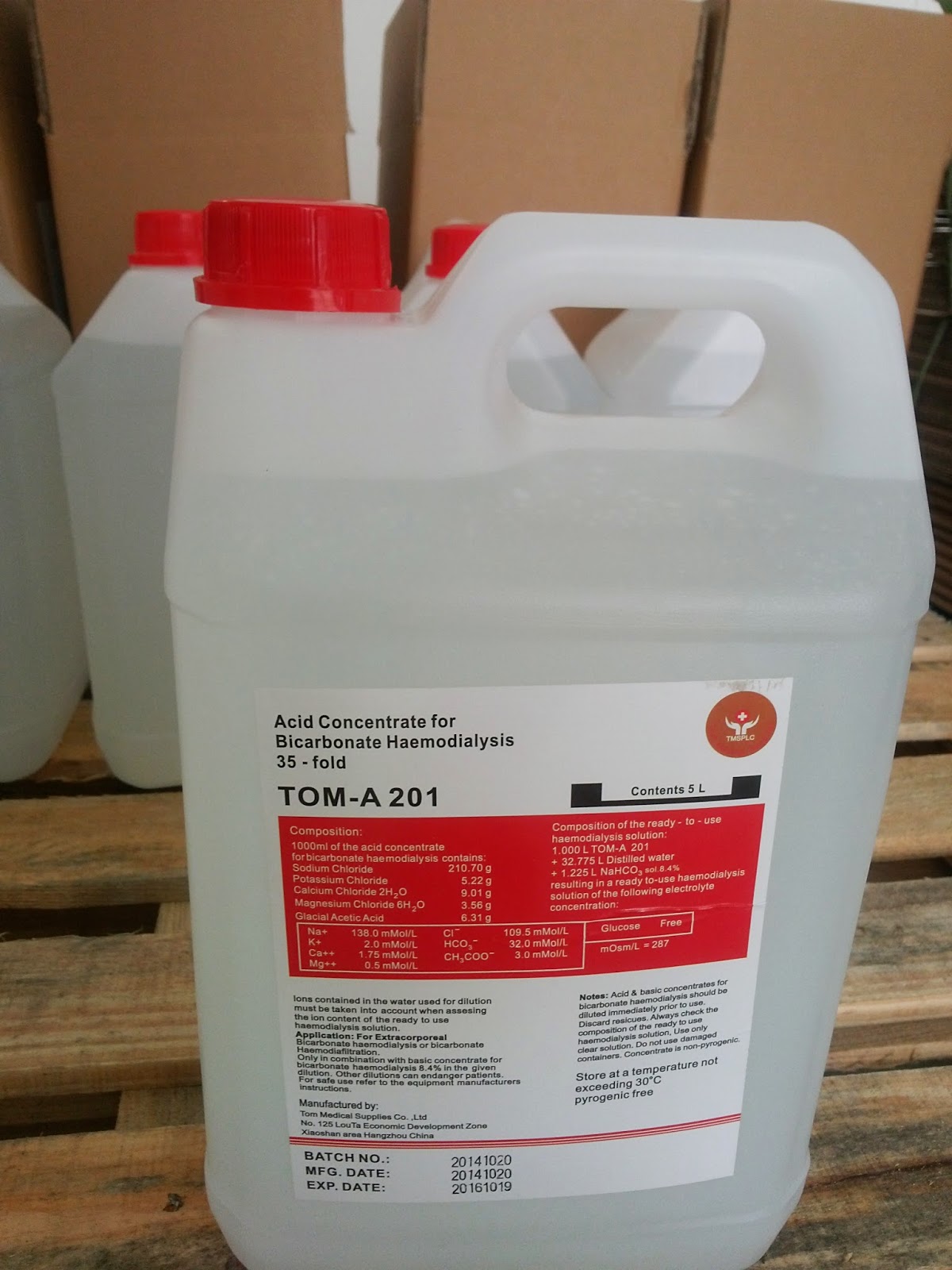 tom dialysis Hemodialysisconcentrates