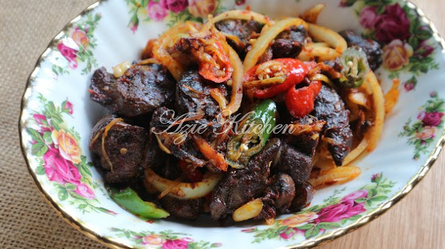 Sambal Hati Ayam Goreng