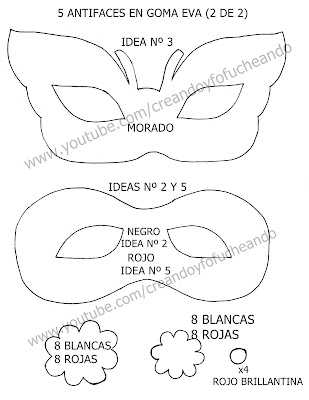 Antifaces 2 de 2