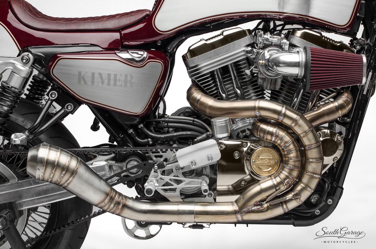 South garage kimera sportster cafe racer ~ return of the cafe racers