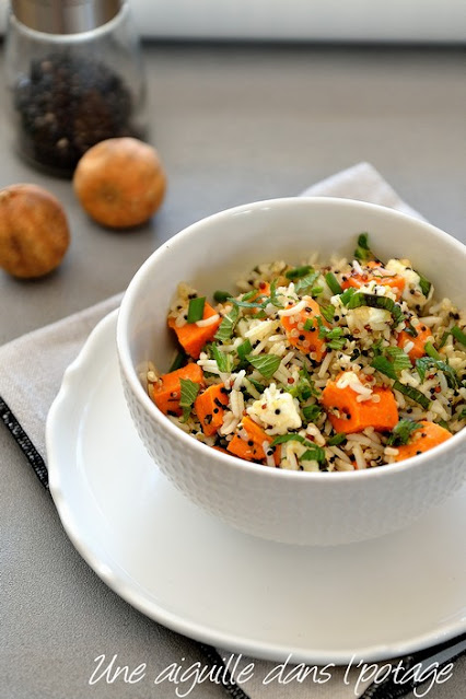 Rice salad-quinoa- black lemon-Iran-Ottolenghi