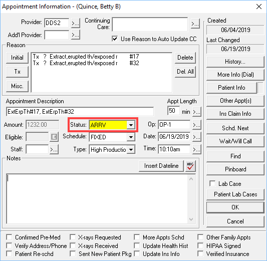 The Dentrix Office Manager Blog Using Appointment Statuses to Improve