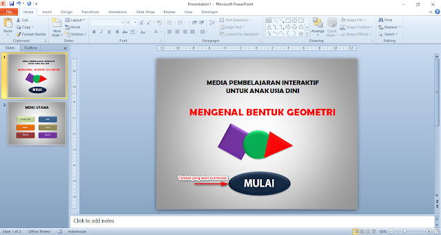 Membuat Hyperlink pada Powerpoint Menggali Pengetahuan