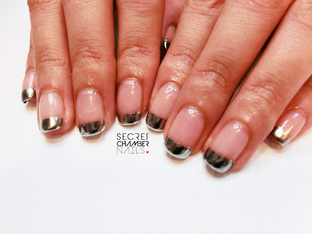 2. How to achieve silver chrome nails - wide 3