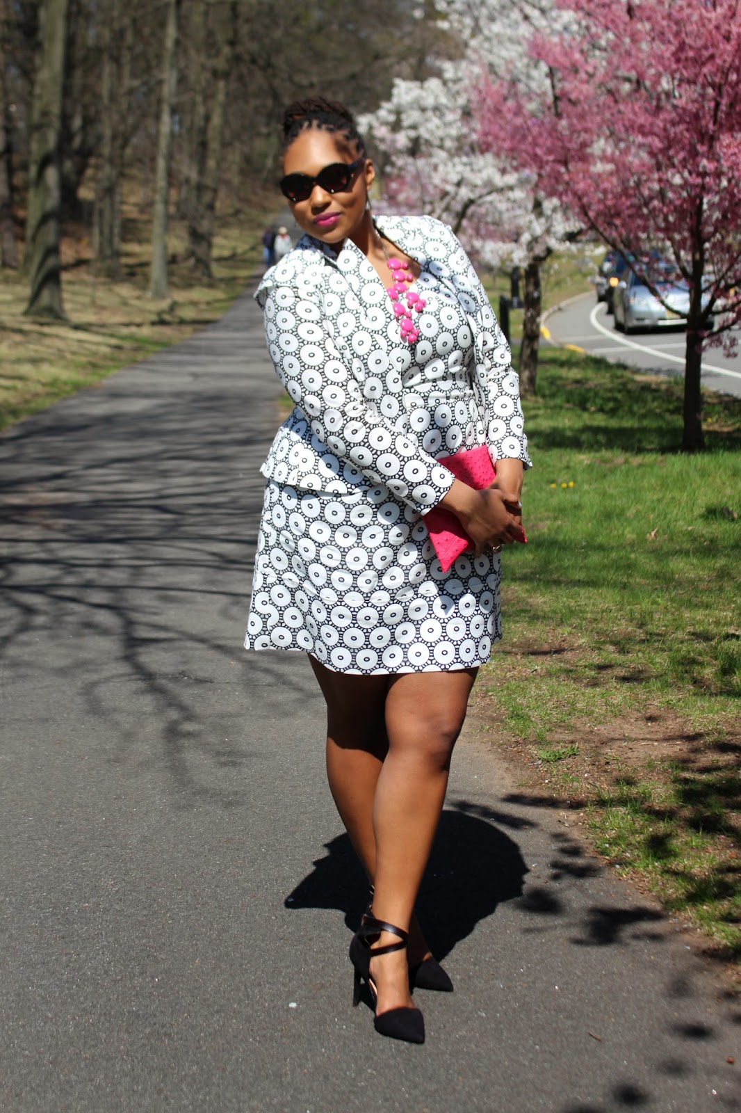 Isabel Toledo Tulip Dress and peplum jacket