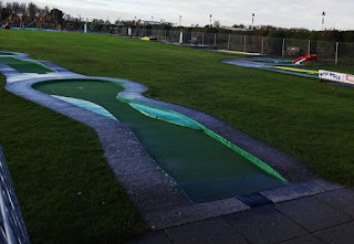 Crazy Golf course at King's Gardens in Southport