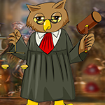  Games4King -  G4K Spirited Lawyer Owl Escape Game