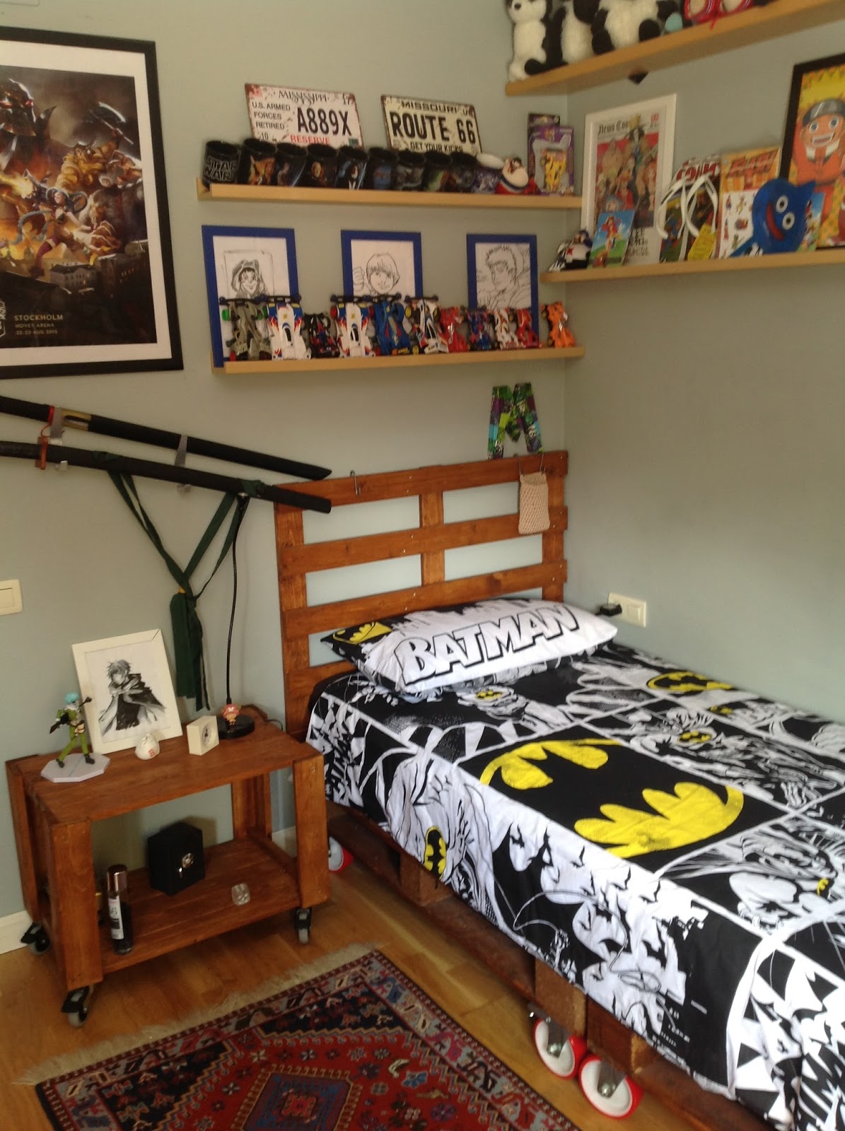 Manualidades Plus: CAMA CON PALETS