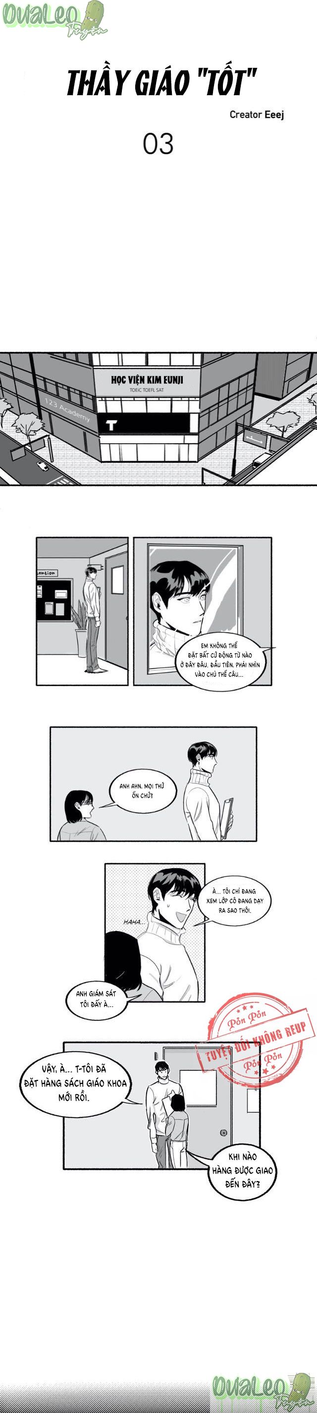 Đọc truyện Thầy giáo - Chapter 3