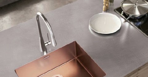 Fregadero cobre vintage | tu Cocina y Baño