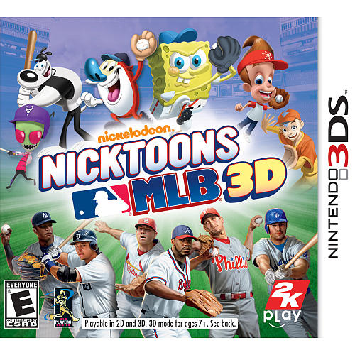 Monkey Gamer Reviews Kiddy Corner Nicktoons MLB 3D Review