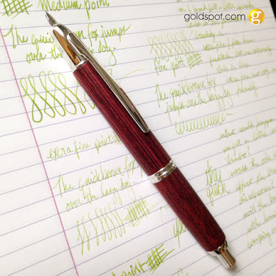 Pilot Vanishing Point Red Cherry and Black Bamboo Fountain Pen Review