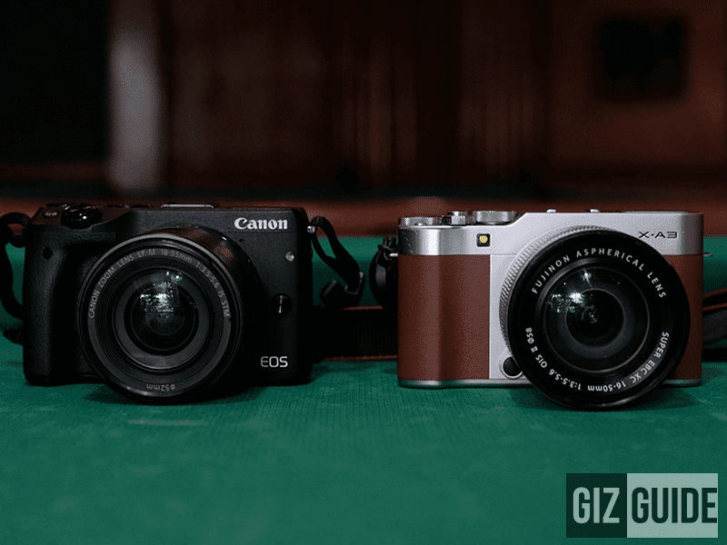 Perbandingan Kamera Fujifilm X-A3 dengan Canon M3