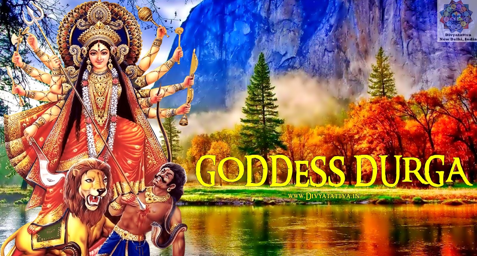 Ma Durga Devi HD Photos Navratri Jai Mata Di Wallpapers at Divyatattva