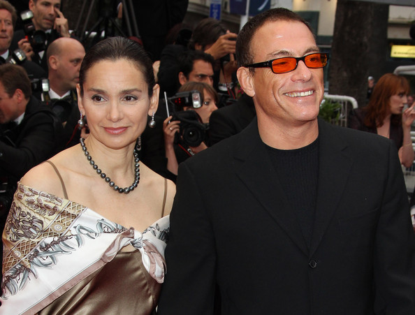 Van Damme With His Wife Gladys Portugues Images 2013 Van Damme With His Wife Gladys Portugues Images 2013
