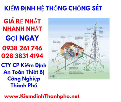 chi phÃ­ kiá»m Äá»nh há» thá»ng chá»ng sÃ©t