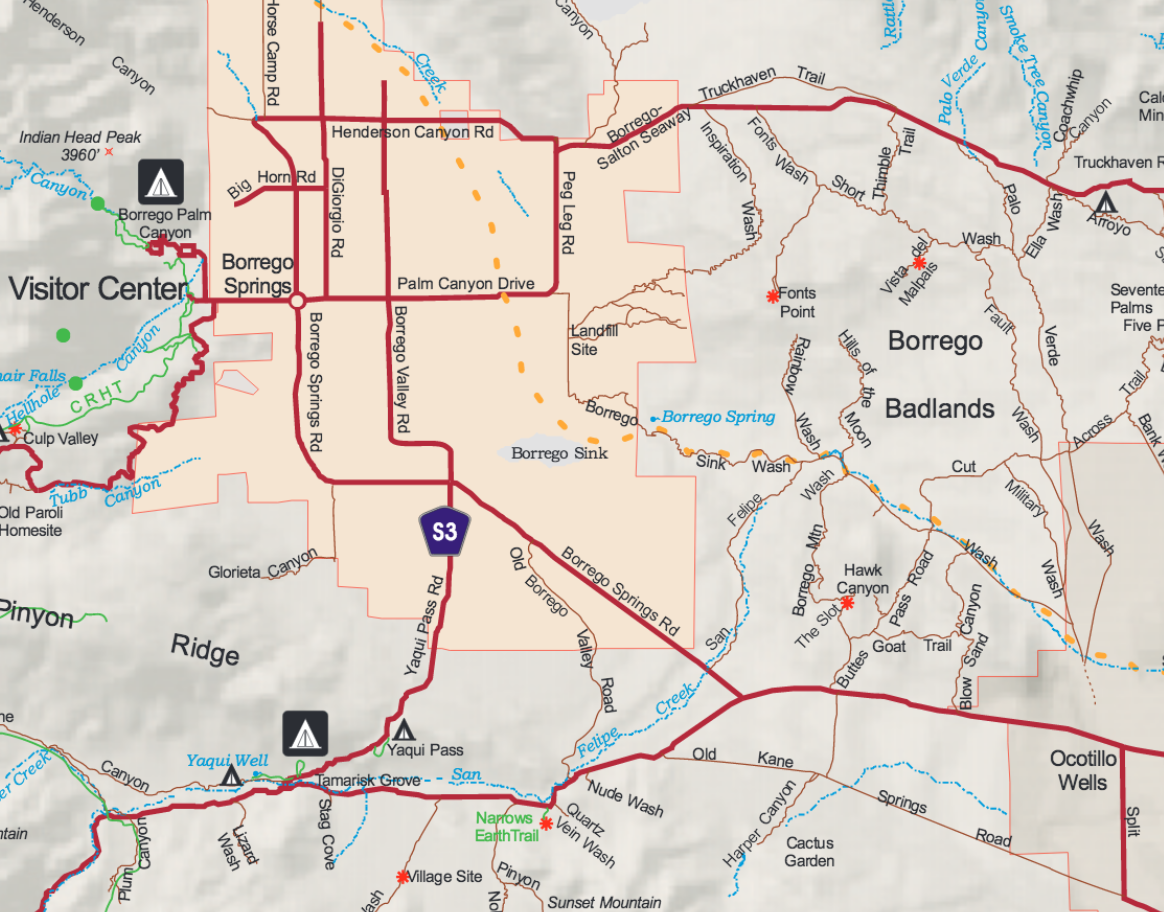 Day at Anza-Borrego Desert State Park, CA - November 2015