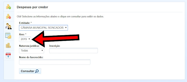 Câmara de Vereadores de Roncador descumpre Lei da Transparência?