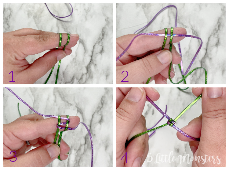 5 Little Monsters Boondoggle Keychains