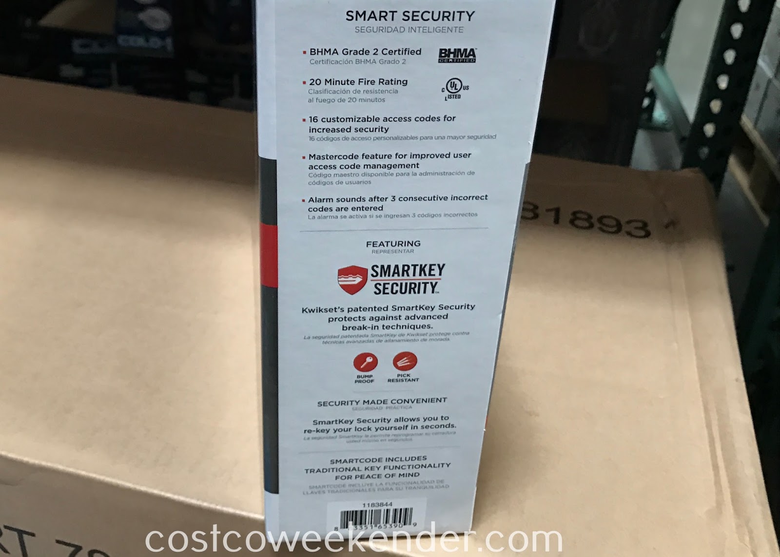 Kwikset SmartCode 915 Touchscreen Electronic Deadbolt with Tustin Lever