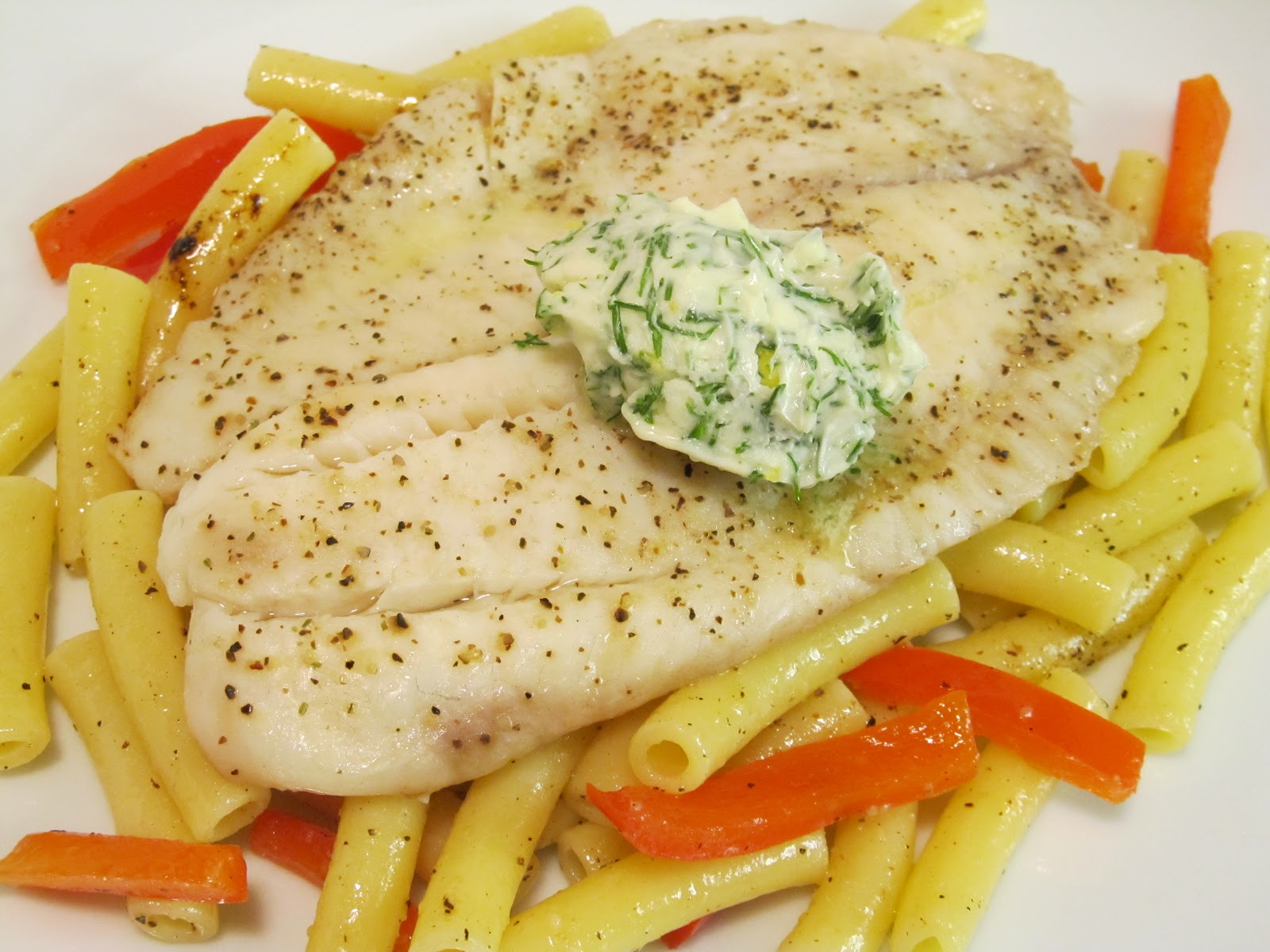 Jenn's Food Journey Grilled Lemon Tilapia with Lemon Dill Butter