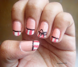 nail designs bow bows nails acrylic simple pinstripe tutorial trendy latest instructions paint