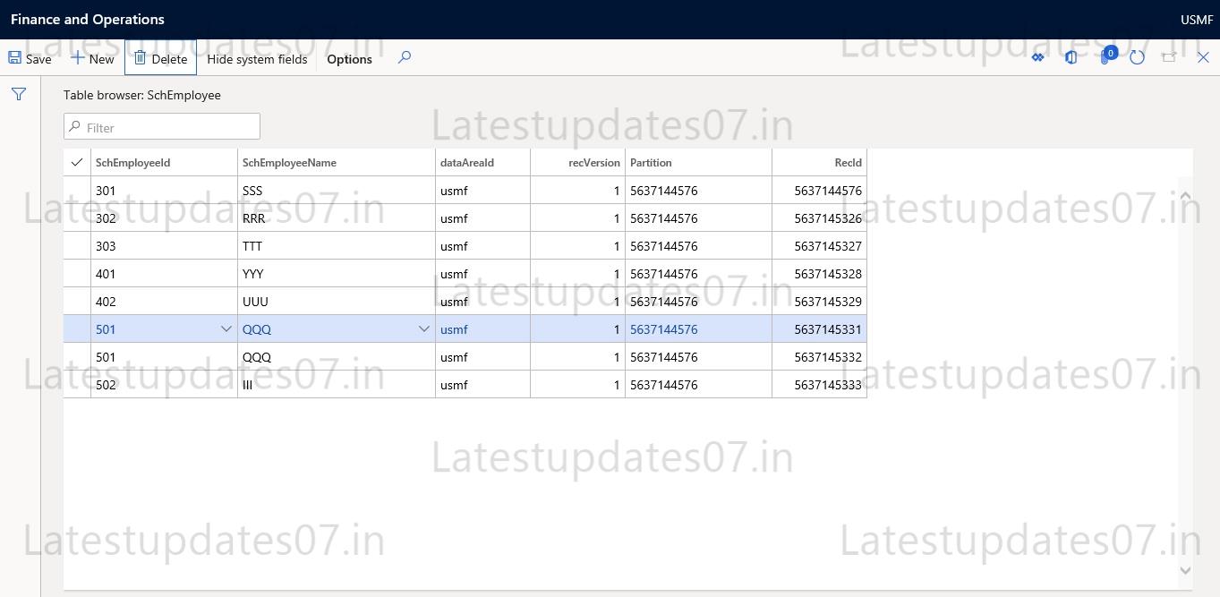 Create delete actions in D365FO Explained