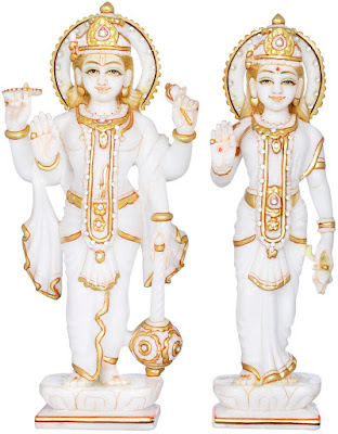 Vishnu-Lakshmi In The Glory Of Their Togetherness