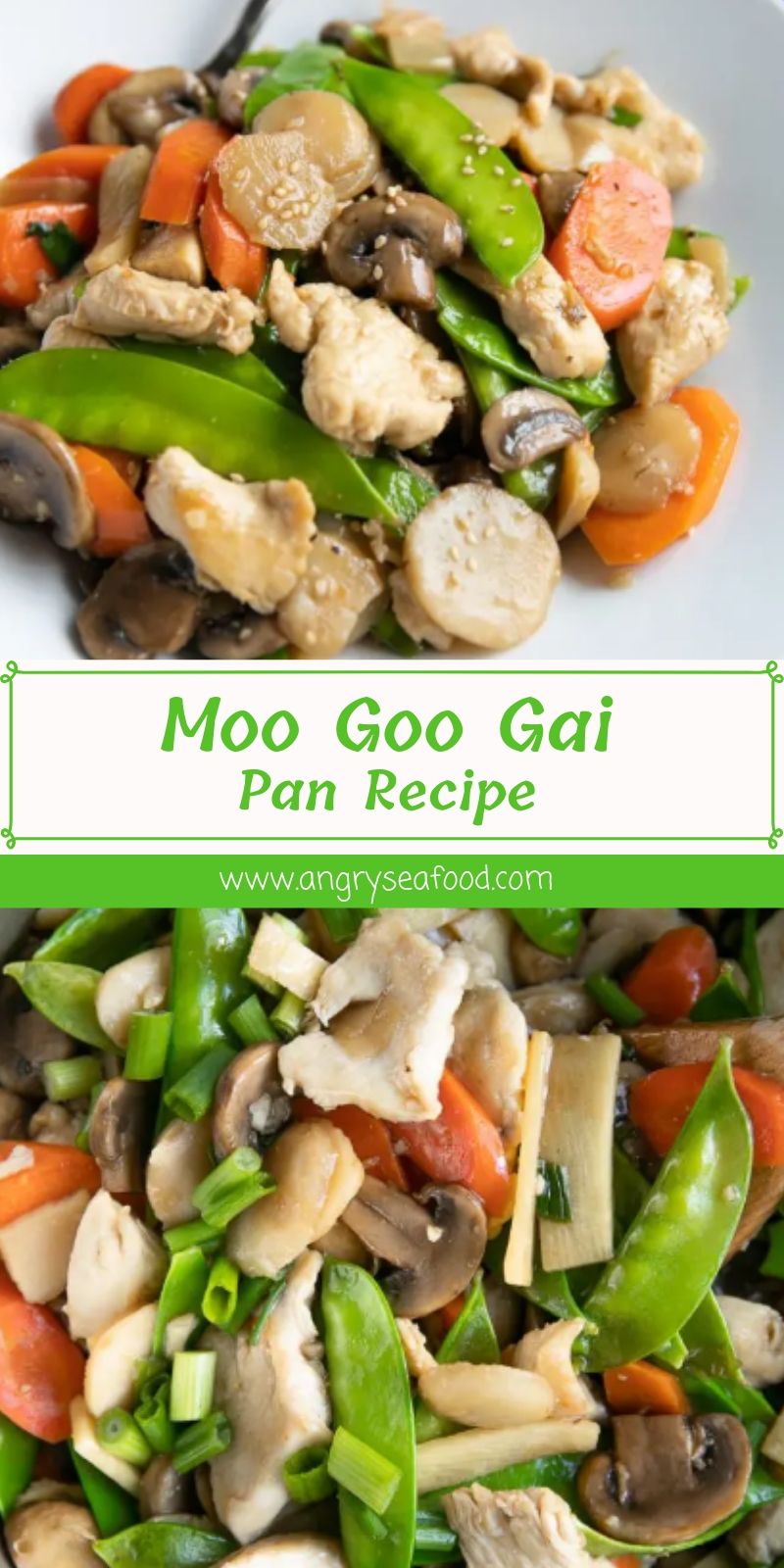 Moo Goo Gai Pan Recipe