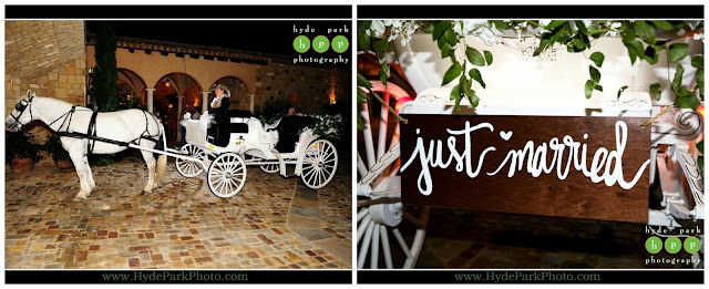 Horse and Carriage send off at Escondido Golf Club wedding by The Fairy Godmothers Weddings & Events