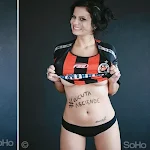 Alejandra Omaña La Periodista Colombiana Que Se Desnudó Para Celebrar El Ascenso De Su Club De Futbol Foto 3