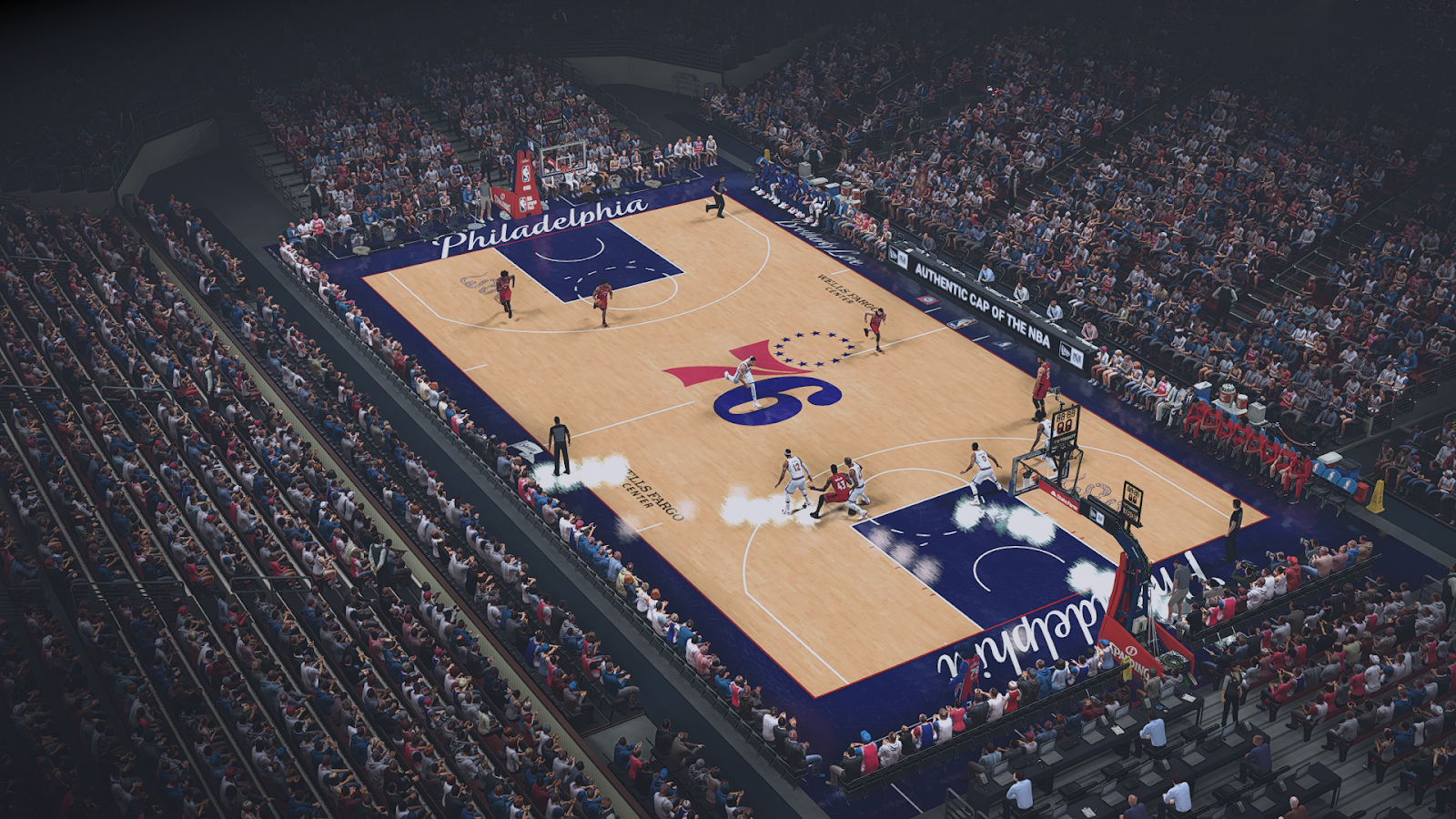 Team Rakker 2K MODS: Philadelphia 76ers National TV Snake Logo