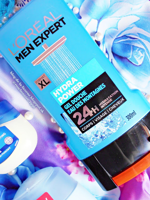 Notino L´Oréal Paris Men Expert Hydra Power sprchový gél 3v1 recenzia Blog de la Licorne