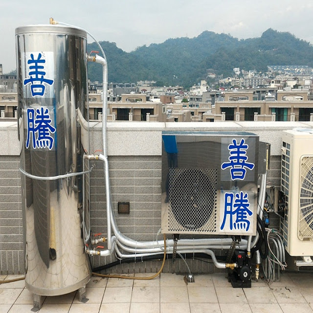 Máy bơm nhiệt heat pump máy nước nóng trung tâm HP-03WD-7