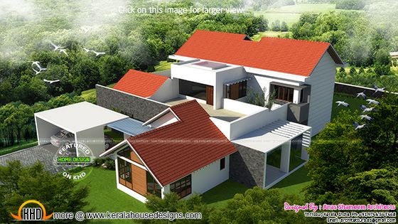 4 bedroom attached luxury house