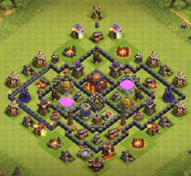 Base Town Hall 7 Clash of Clans Hybrid