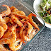 Camarão Frito com Cerveja e Whisky