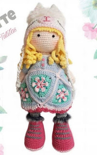 PATRON GRATIS MUÑECA AMIGURUMI 38161