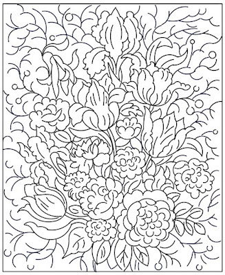 Nicole's Free Coloring Pages: Color by your fantasy * FLOWERS COLORING ...