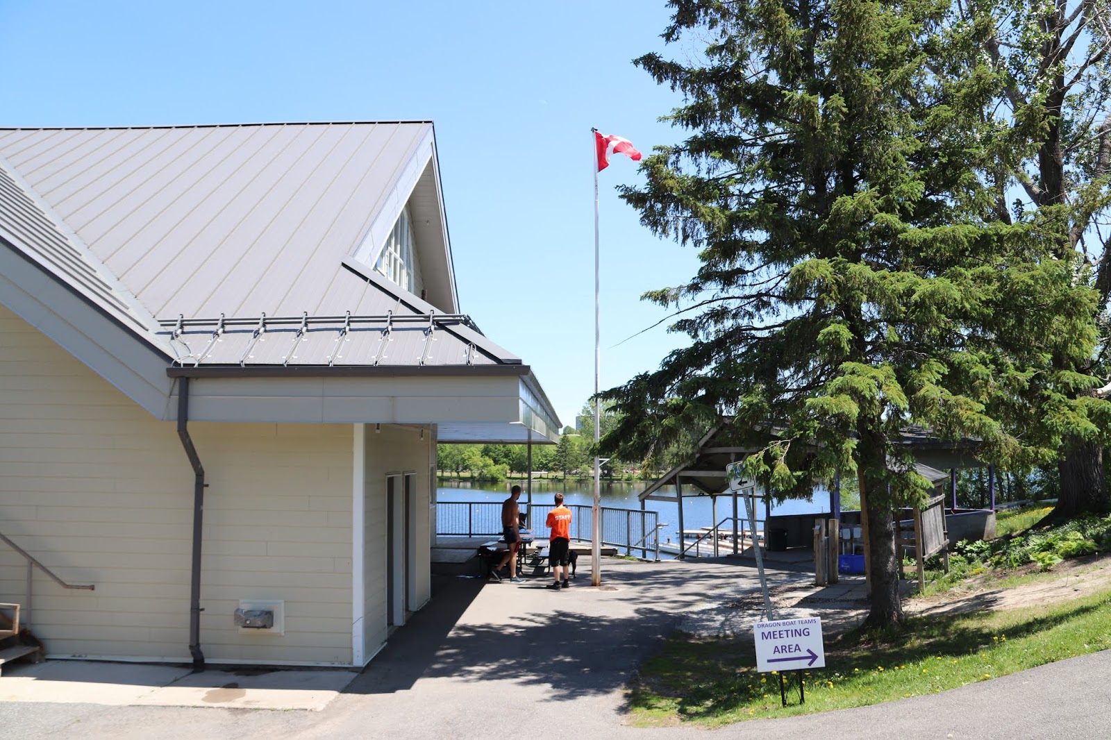 Memorials in Ottawa Rideau Canoe Club Memorial Flag Pole