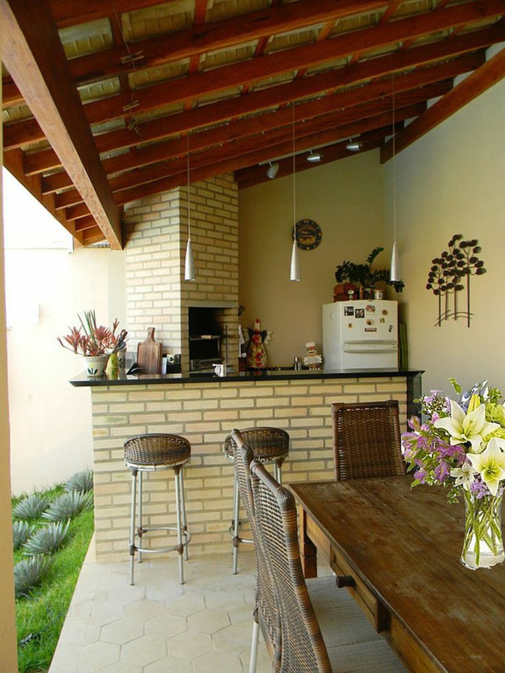 Mi Fiesta Creativa: Ideas de cocinas exteriores para patio o jardín