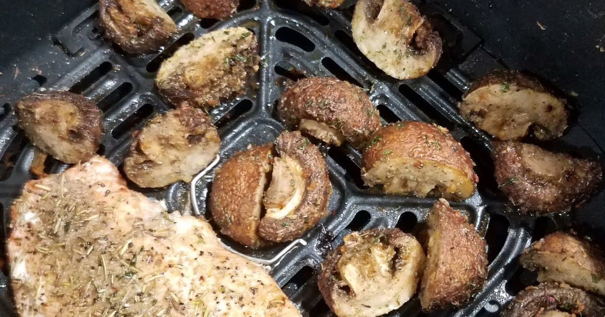 Little Corner of Mine Air Fried Baby Portabella Mushroom