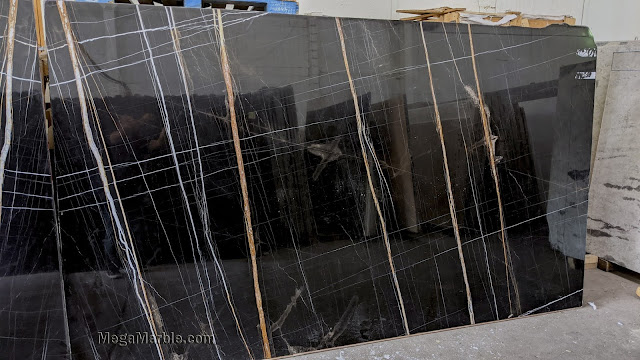 Sahara Noir Natural Marble Slabs