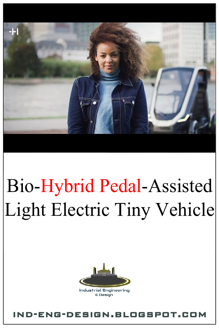 BioHybrid PedalAssisted Light Electric Tiny Vehicle MagOne 2016