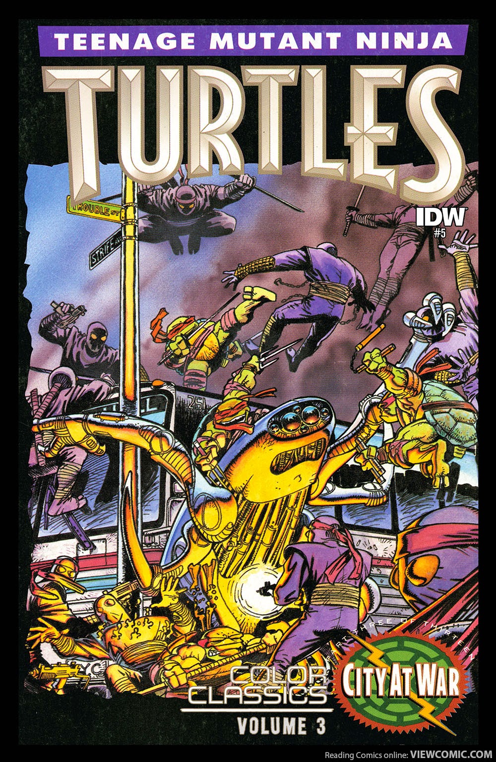 Teenage Mutant Ninja Turtles Color Classics V3 005 2015 Read Teenage