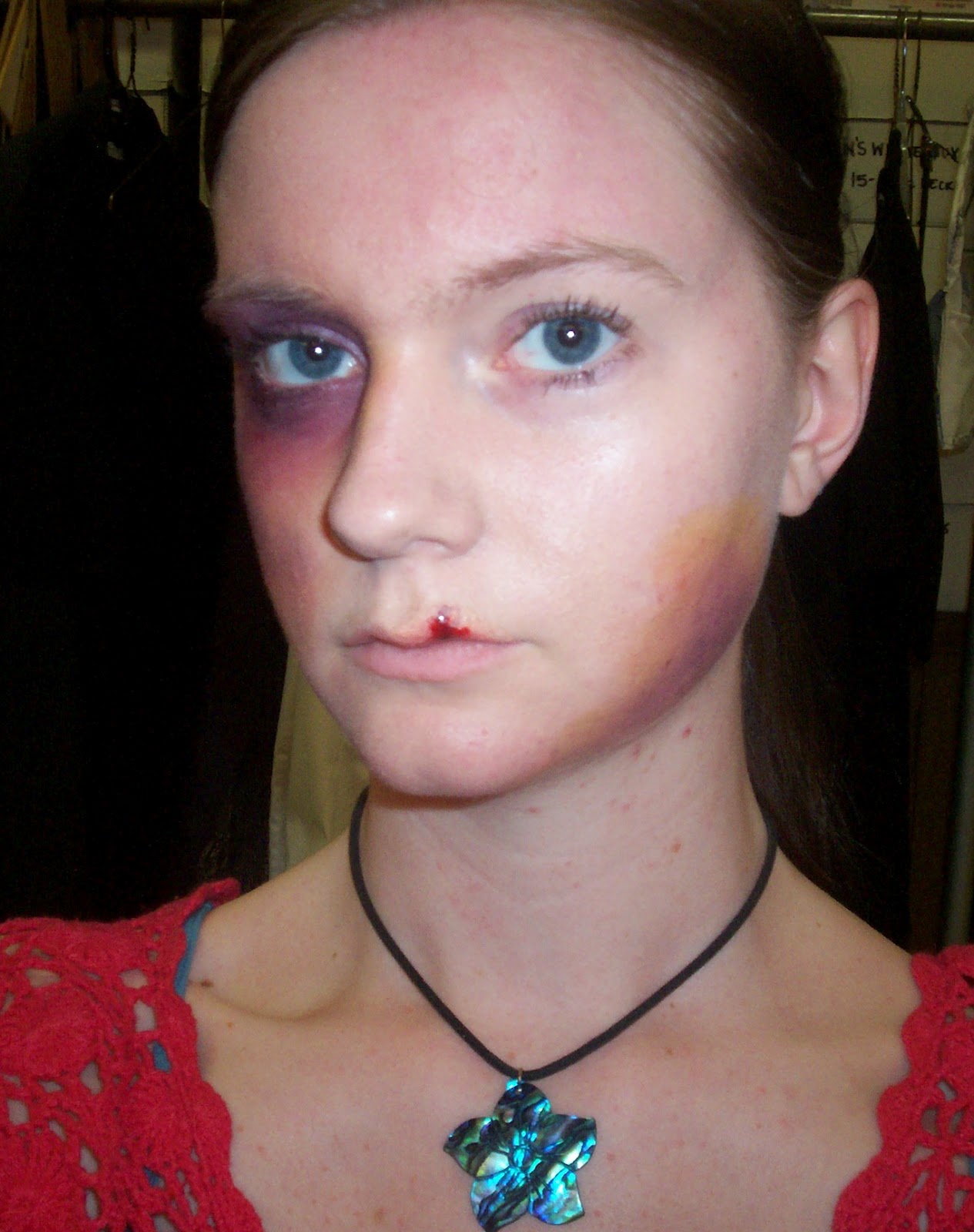 A Sartorial Statement: Past Projects - Stage Makeup Class