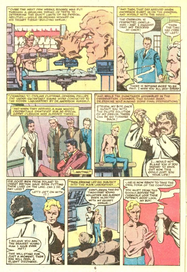 The Dork Review Captain America Origin by John Byrne